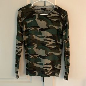 J Crew Mercantile Teddie Sweater Camo